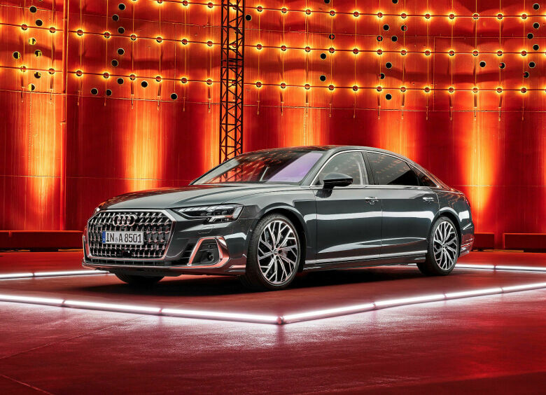 Изображение В фары новой Audi A8 встроили миллионы маленьких зеркал