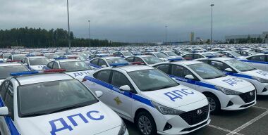 Российская ГИБДД будет ездить на новых Hyundai Solaris