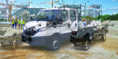В Россию привезли «двухрядный» IVECO Daily