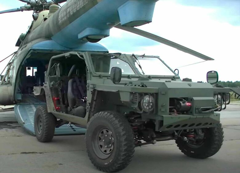 Изображение Российские военные испытывают внедорожник «Сармат» на базе «Нивы»