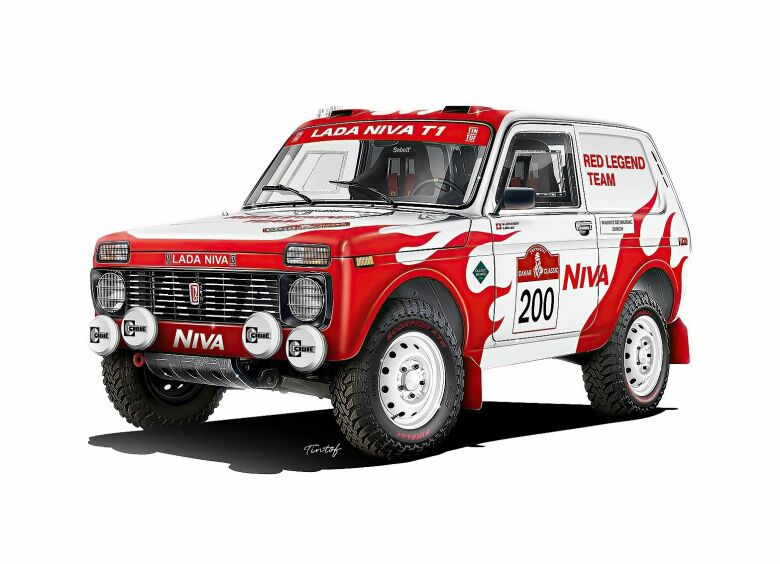 Изображение Внедорожник LADA Niva выйдет на старт ралли «Дакар»