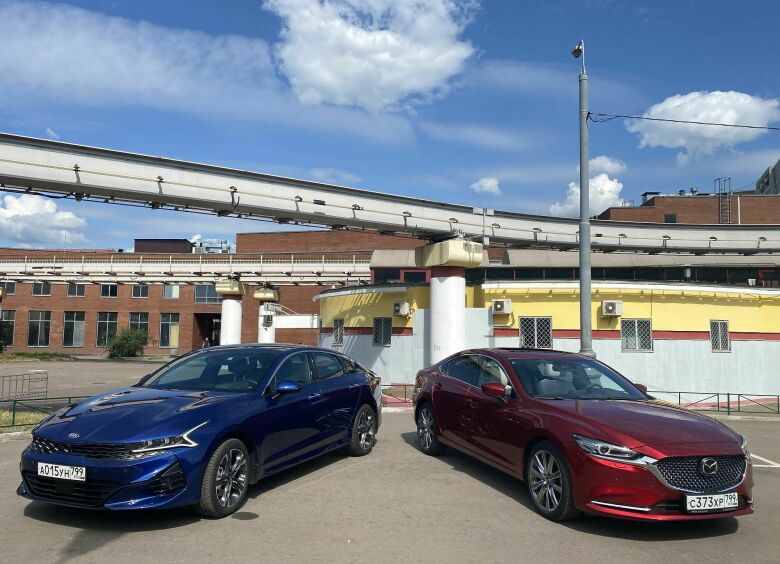 Изображение Вырви глаз: сравнительный тест-драйв Mazda6 и Kia K5