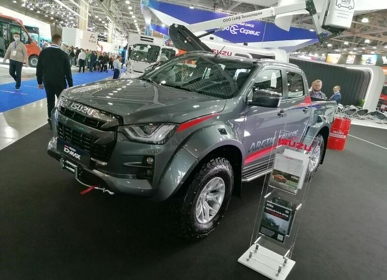 Изображение В России стартовали продажи экстремального пикапа Isuzu D-Max AT35