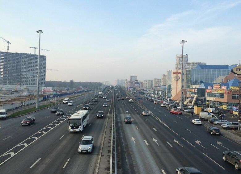 Изображение На Новорязанском шоссе разрешенную скорость увеличили до 80 км/ч
