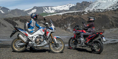 Японцы представили новый мотовнедорожник Honda Africa Twin 2022