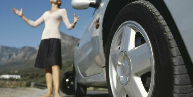 Как накачать колесо от двигателя автомобиля