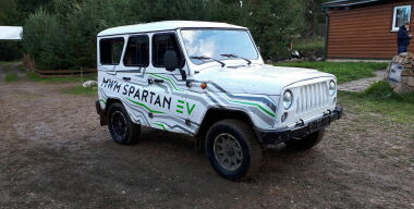 УАЗ представил Hunter с электромотором