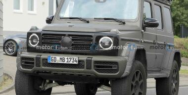 В сети появились шпионские фото особого Mercedes-Benz G-класса