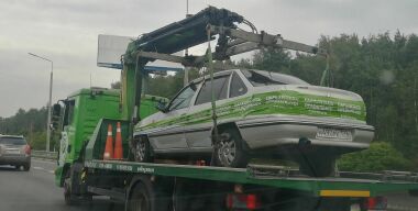 Эвакуаторщики АМПП «украли» машину вместе с грудным младенцем