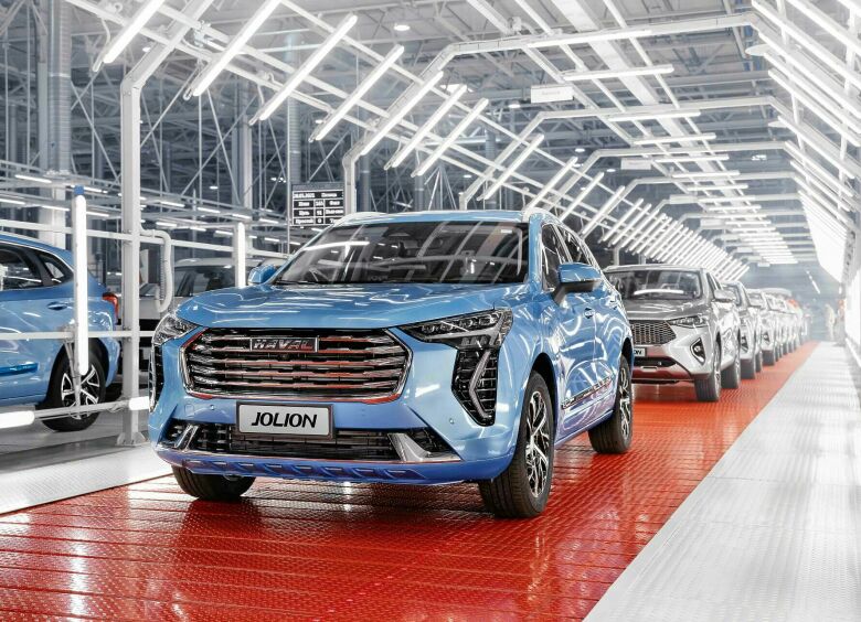 Изображение В России начались продажи полноприводных кроссоверов Haval Jolion