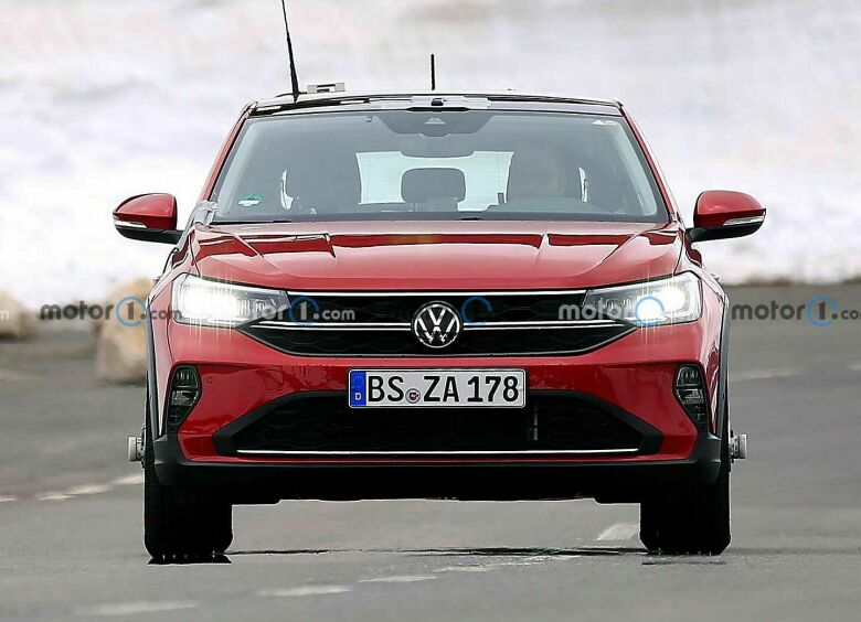 Изображение Опубликованы шпионские фото нового кроссовера Volkswagen Taigo