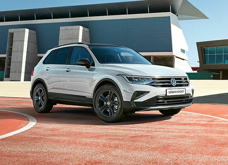 Изображение Volkswagen Tiguan превратился в спортивный городской кроссовер