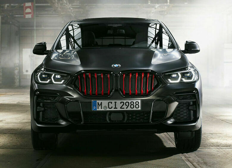 Изображение Для BMW X5 и X6 начали предлагать дорогущие красные «ноздри»