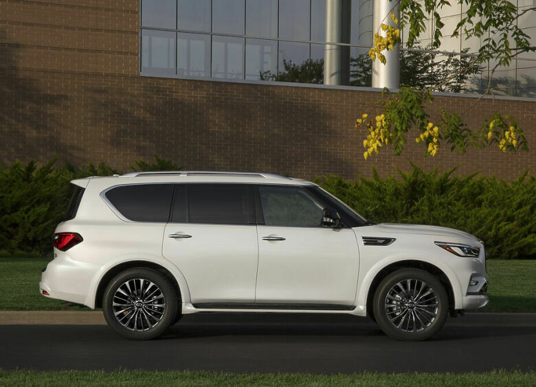 Изображение Infiniti QX80, несмотря на «огромный» мотор, оказался выгодным в содержании