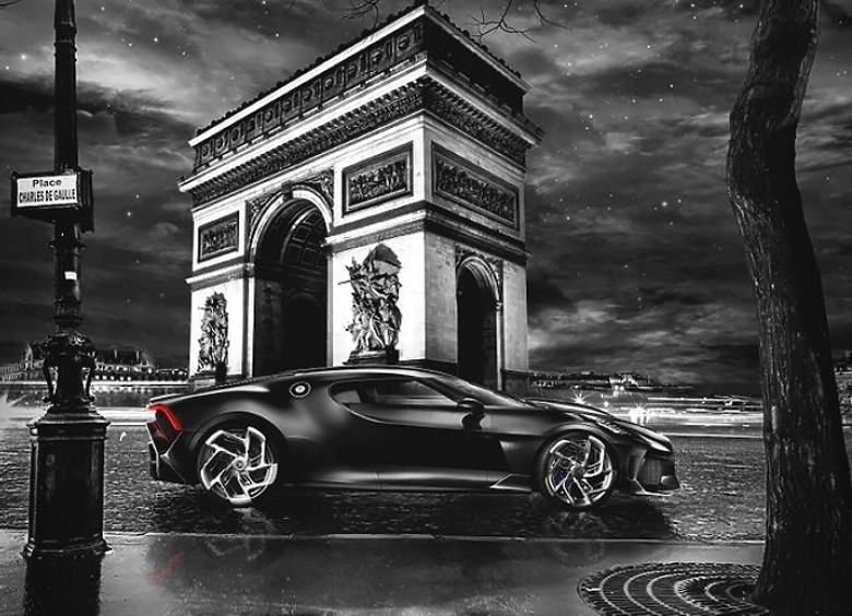 Изображение Bugatti готовит к премьере уникальный гиперкар La Voiture Noire