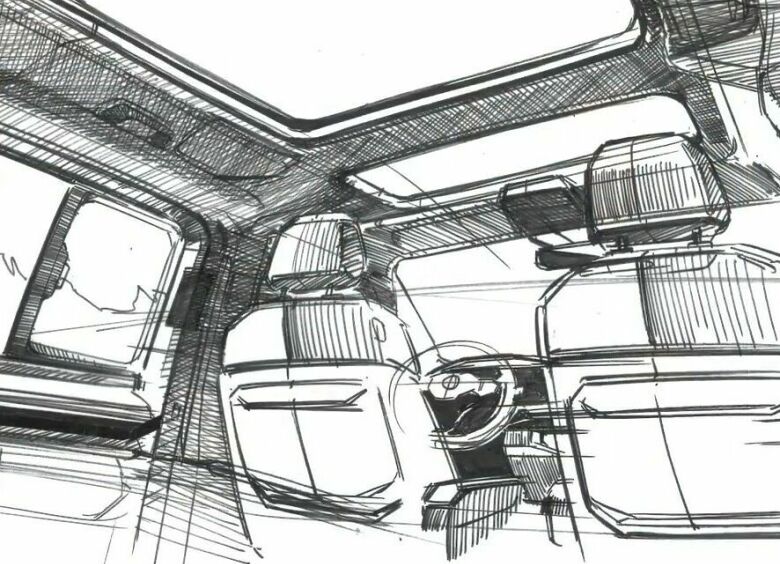 Изображение Volkswagen показал на видео салон нового Multivan