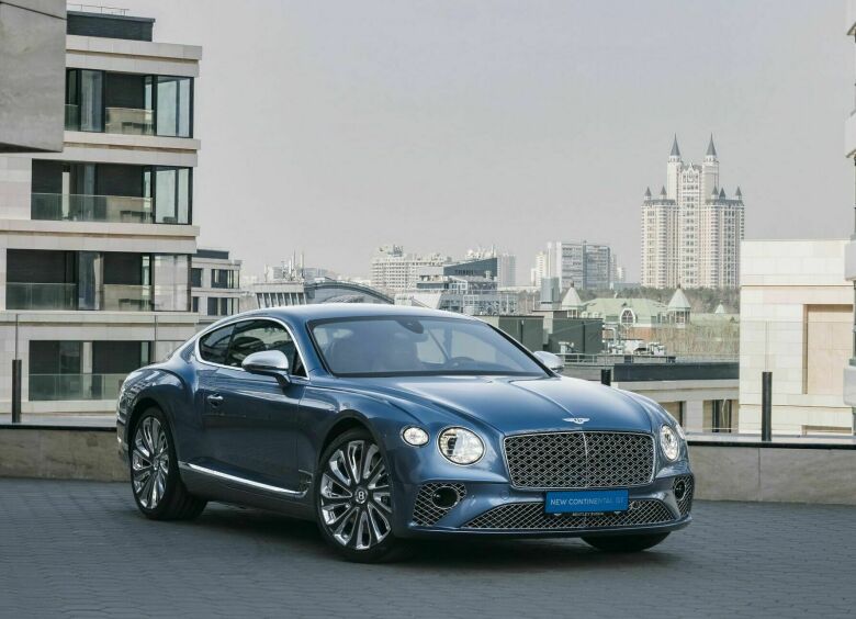 Изображение Богатым россиянам предложат «исключительно роскошный» Bentley Continental GT Mulliner