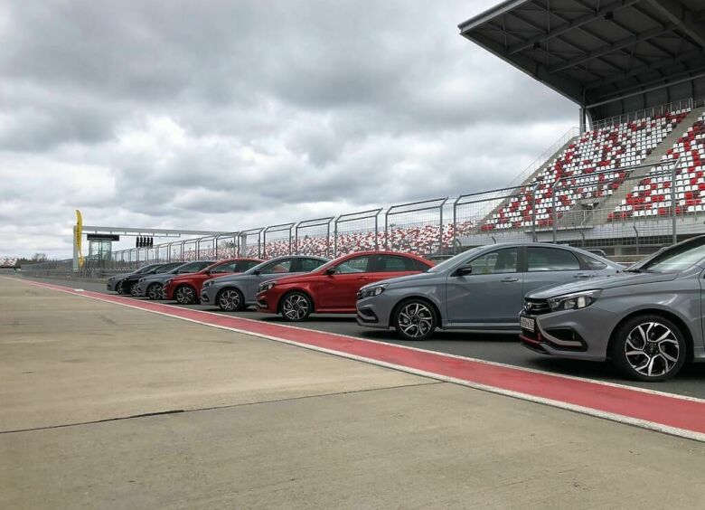 Изображение На что способна серийная LADA Vesta Sport на гоночном треке