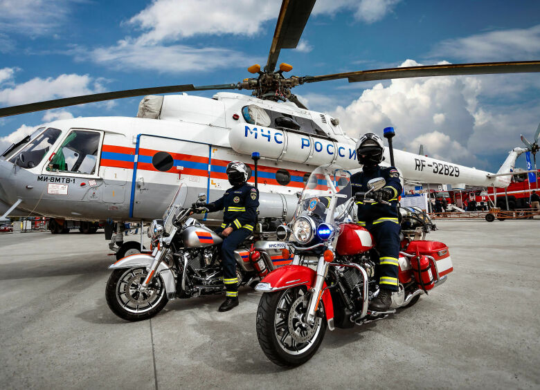 Изображение Сотрудников МЧС пересадили на санкционные мотоциклы