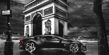Bugatti готовит к премьере уникальный гиперкар La Voiture Noire