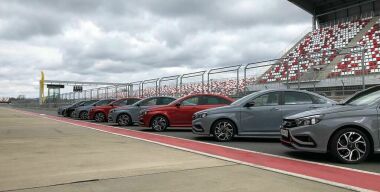 На что способна серийная LADA Vesta Sport на гоночном треке