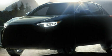 Опубликовано первое изображение новейшего кроссовера Subaru Solterra