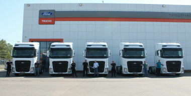 Российские перевозчики все чаще выбирают тягачи Ford F-MAX