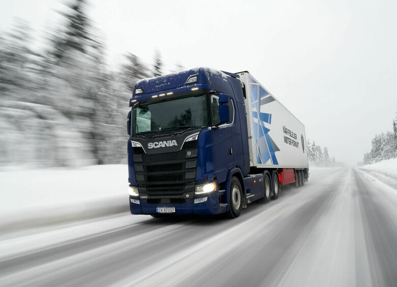Изображение Scania вывела на дороги «грузовики будущего»