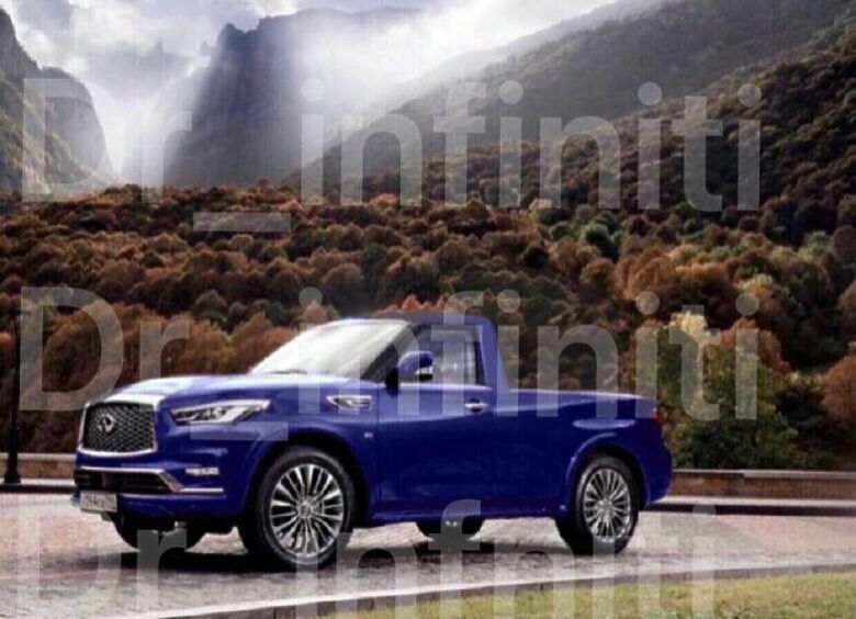 Изображение Новый Infiniti QX80 превратился в пикап