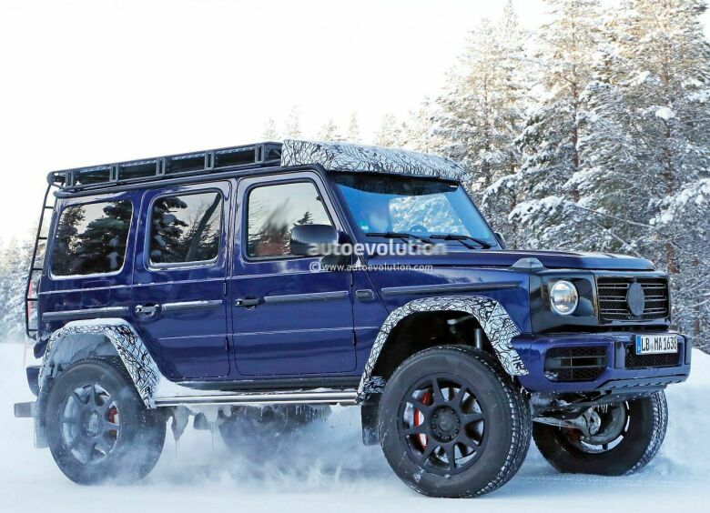 Изображение Mercedes-Benz готовит наследника очень «злого» внедорожника G 500 4×4²