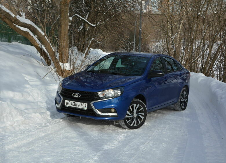 Изображение Зимние проблемы: чем удивит владельцев LADA Vesta с вариатором