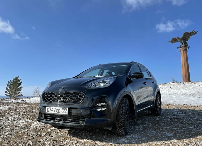 Изображение Называйте меня черным: экстремальный тест-драйв нового Kia Sportage