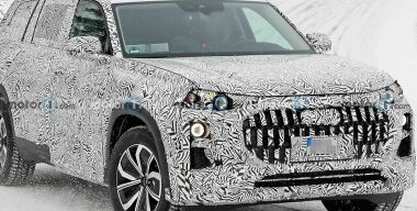 Новейший кроссовер Audi Q9 впервые замечен на тестах