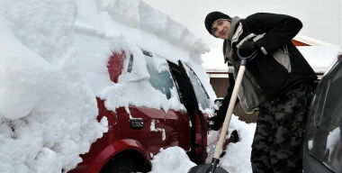 В Москве появилась услуга «откопать автомобиль»