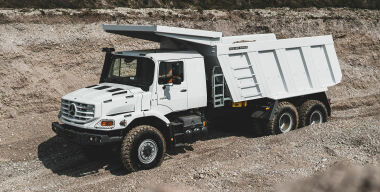 Вместо «Урала»: представлен грузовой внедорожник Mercedes-Benz Zetros