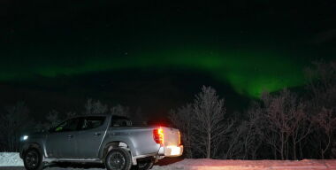 Как встречают автотуристов в русской Лапландии, или Ловим северное сияние