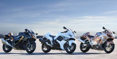 Сквозь пространство на «сапсане»: Suzuki выкатила новый Hayabusa