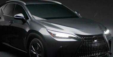 Опубликованы первые изображения нового кроссовера Lexus NX