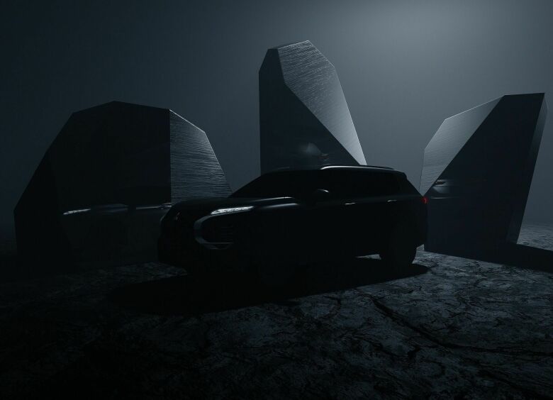 Изображение Новый Mitsubishi Outlander показали на единственной картинке