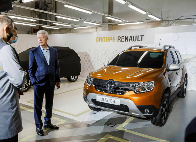 Изображение Новый Renault Duster первым показали Сергею Собянину