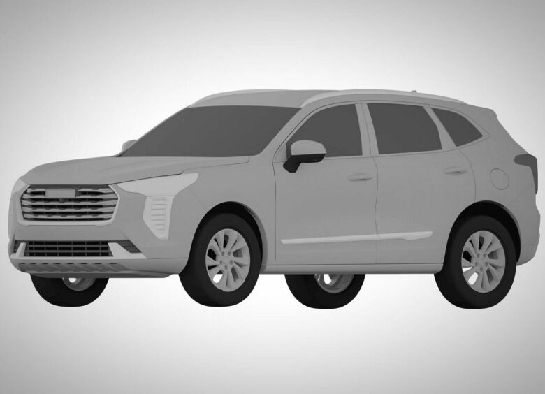 Изображение Haval запатентовал в России внешность новейшего кроссовера First Love