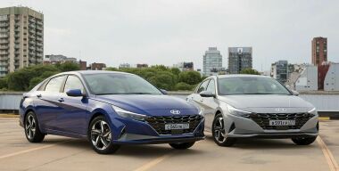 Hyundai назвала цены на новый седан Elantra