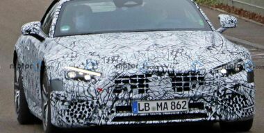 Фотошпионы «поймали» новый Mercedes-Benz SL