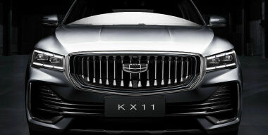 Geely показала абсолютно новый кроссовер KX11