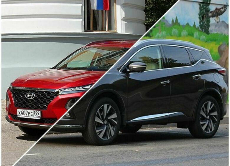 Изображение Чей клюв толще: сравнительный тест Nissan Murano и Hyundai Santa Fe