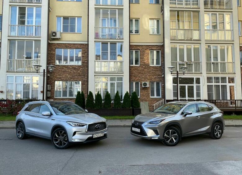 Изображение Боевое айкидо: сравнительный тест-драйв Infiniti QX50 и Lexus NX300