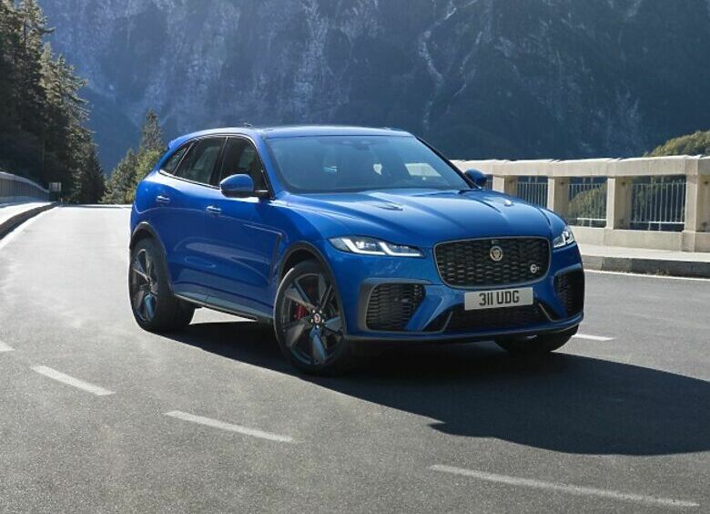 Изображение Новый Jaguar F-Pace SVR стал быстрее и маневреннее