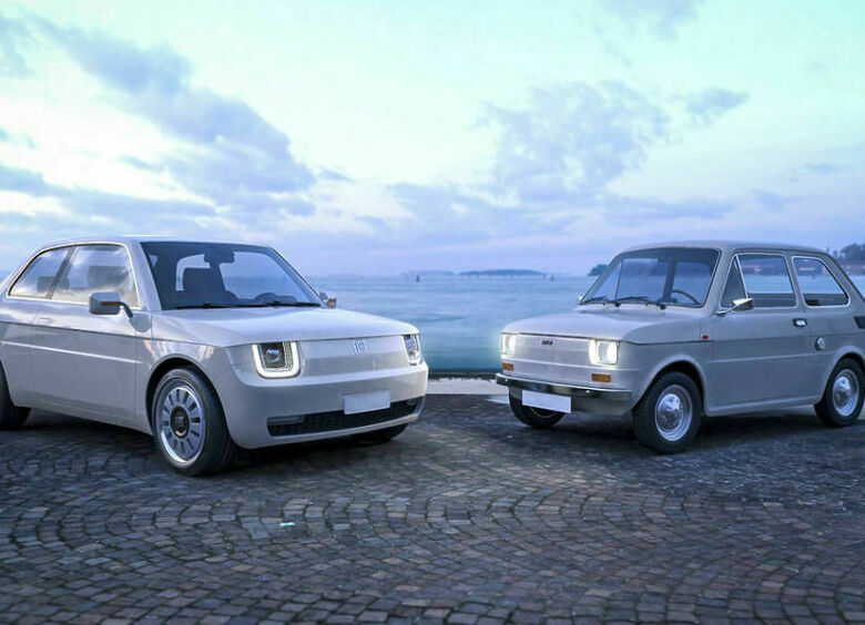 Изображение FIAT-500 против FIAT-126: какой электромобиль поставят на конвейер