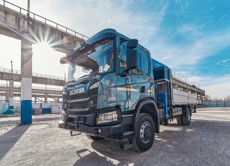 Изображение Для Камчатки сделали специальную версию грузовика Scania