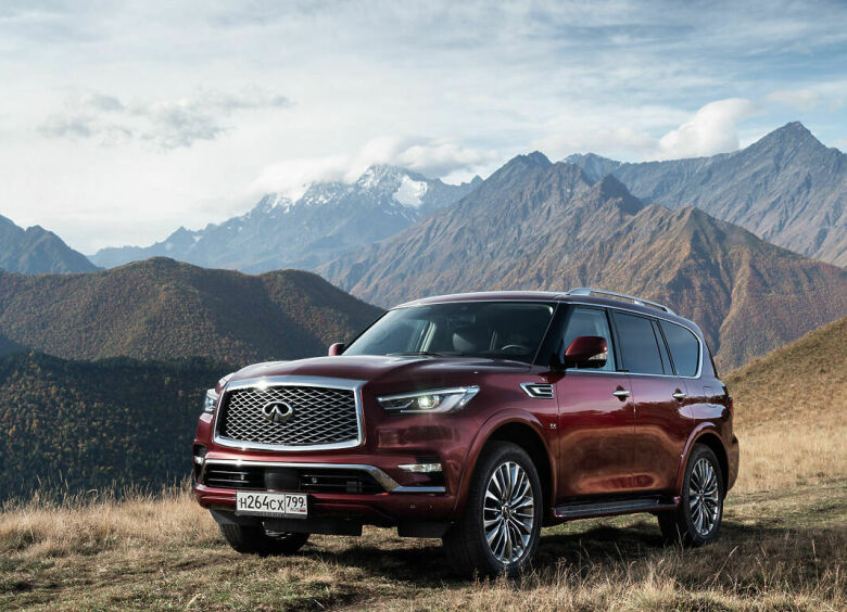 Изображение Стартовали российские продажи обновленного Infiniti QX80